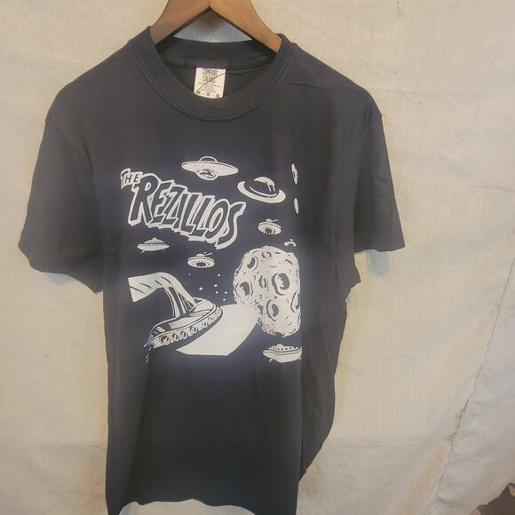 the Rezillos   band   t shirt size  Medium black - Picture 1 of 2